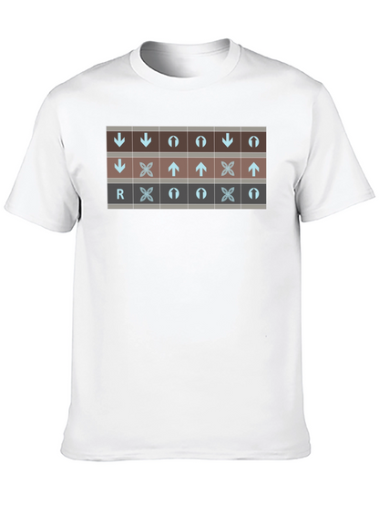 Retro Pattern T-Shirt