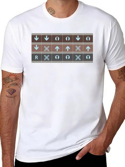 Retro Pattern T-Shirt