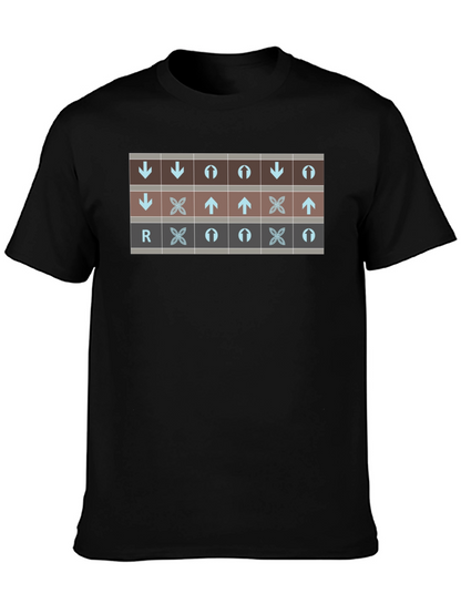 Retro Pattern T-Shirt