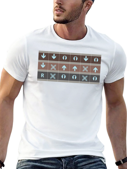 Retro Pattern T-Shirt