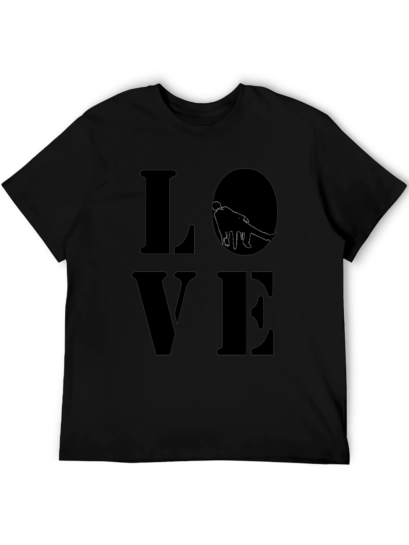 Love Graphic Black T-Shirt
