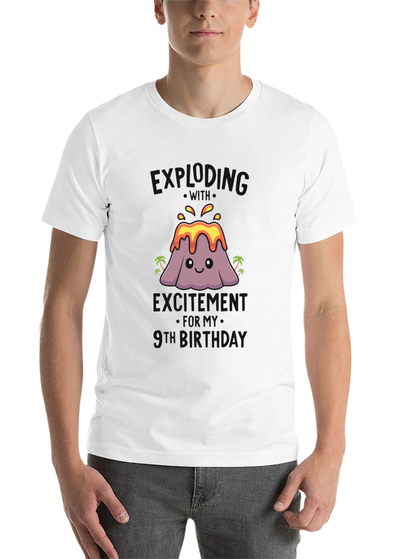 Volcano 9th Birthday T-Shirt