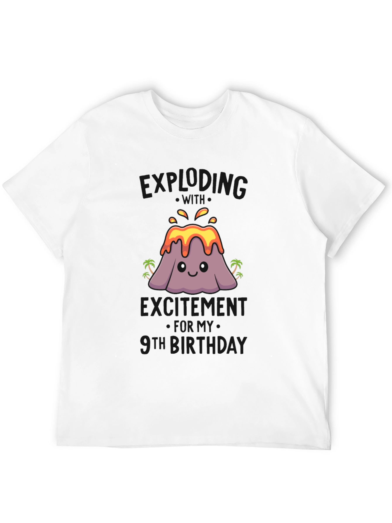 Volcano 9th Birthday T-Shirt