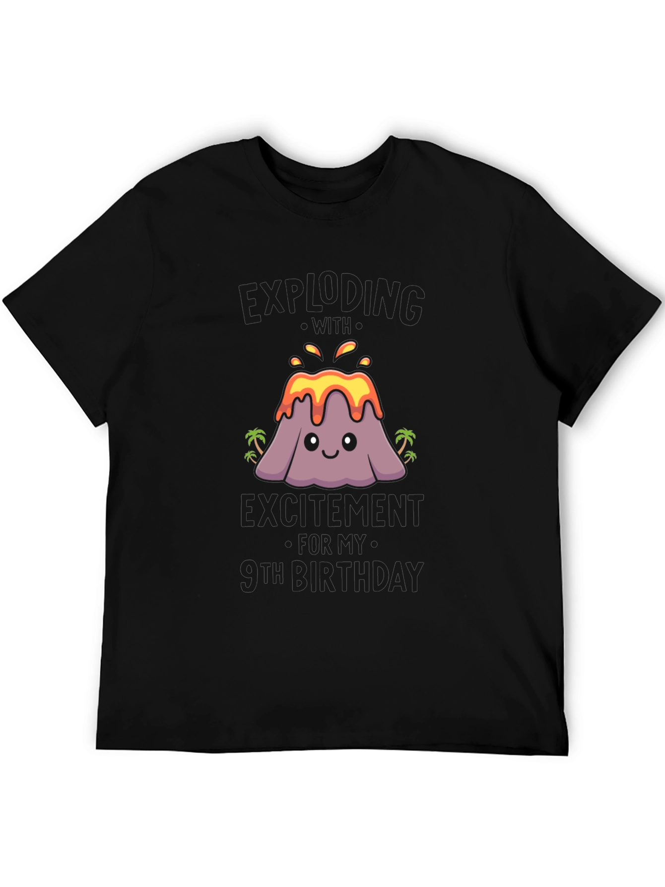 Volcano 9th Birthday T-Shirt