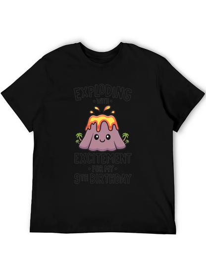 Volcano 9th Birthday T-Shirt