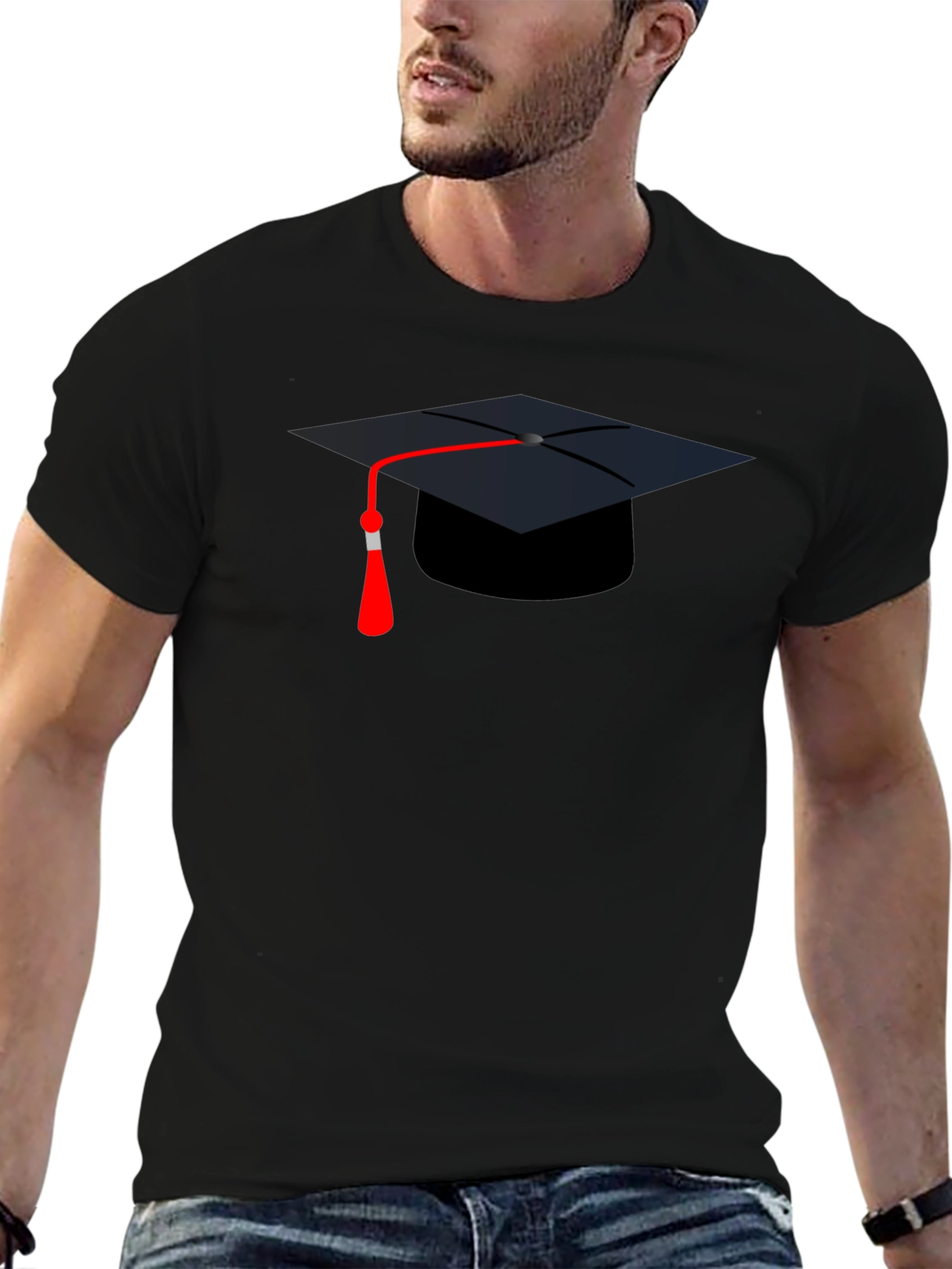 Graduation Cap T-Shirt - Celebrate Success!