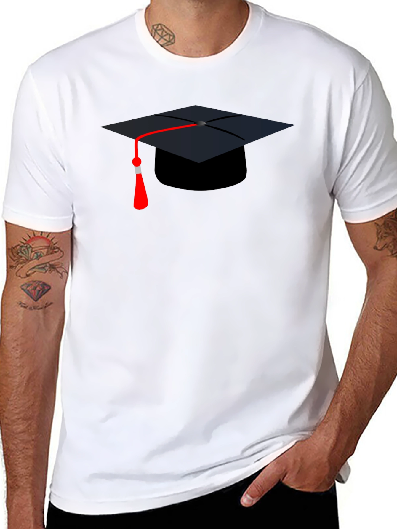 Graduation Cap T-Shirt - Celebrate Success!