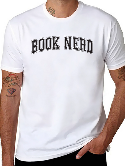 Book Nerd T-Shirt - Unisex Crew Neck Tee