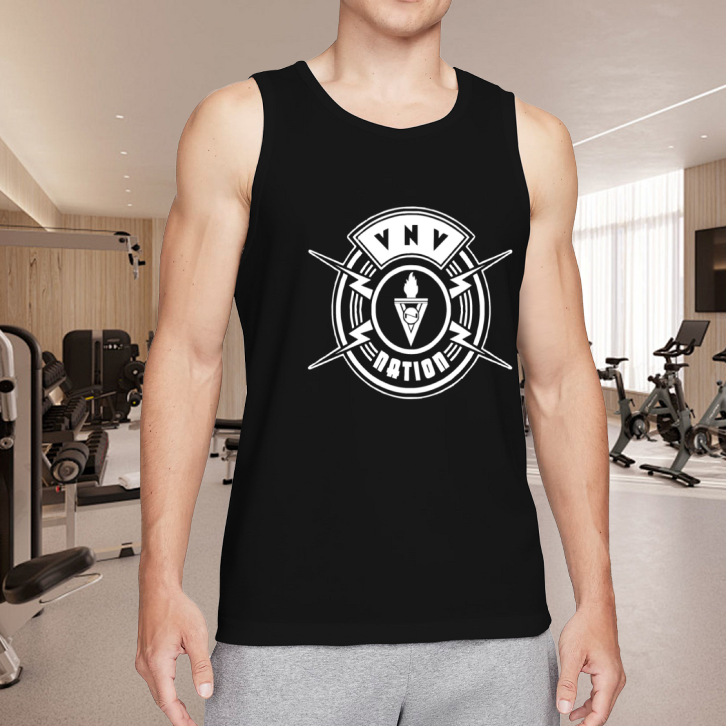 VNV Nation Band Logo Darkwave Music Fan Tank Top