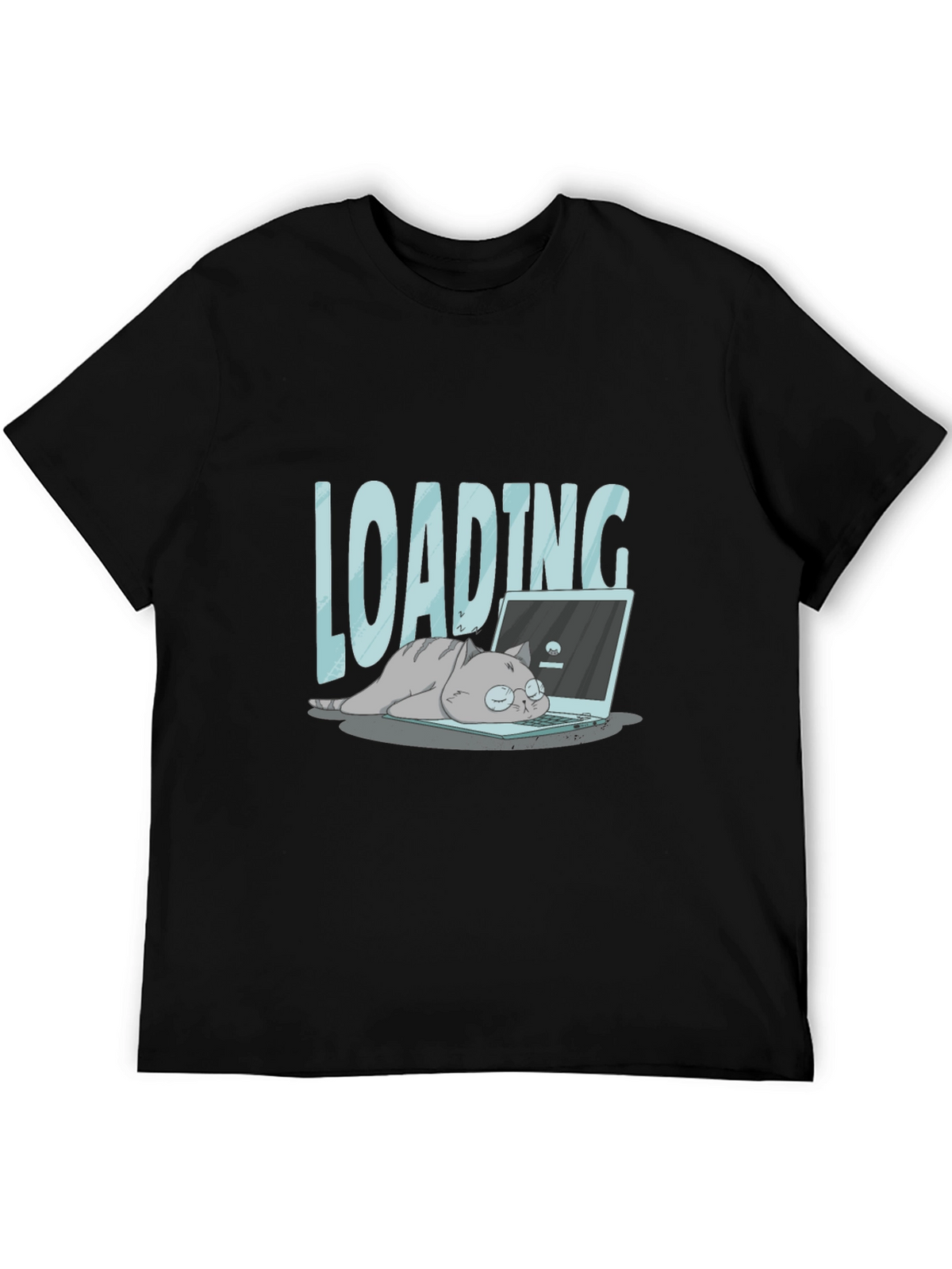 Loading Lazy Cat T-Shirt - Gamer Tee