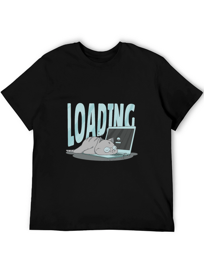 Loading Lazy Cat T-Shirt - Gamer Tee