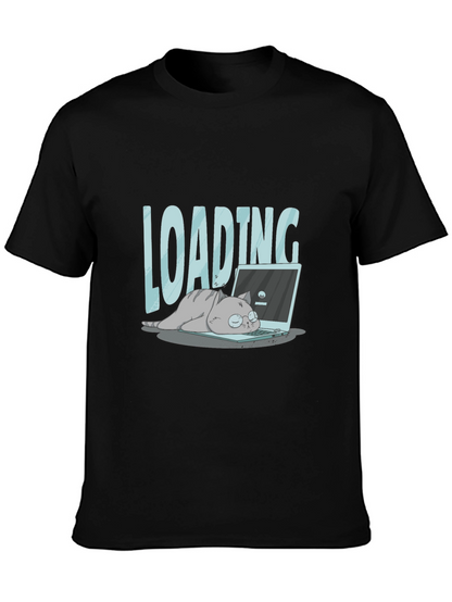 Loading Lazy Cat T-Shirt - Gamer Tee