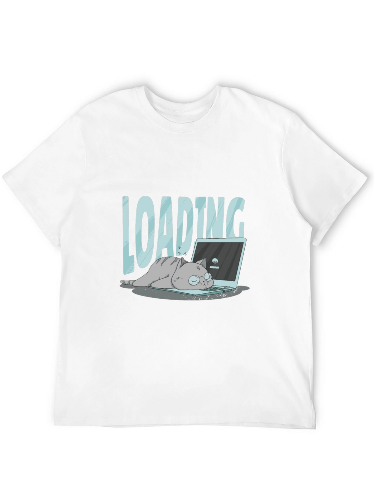Loading Lazy Cat T-Shirt - Gamer Tee