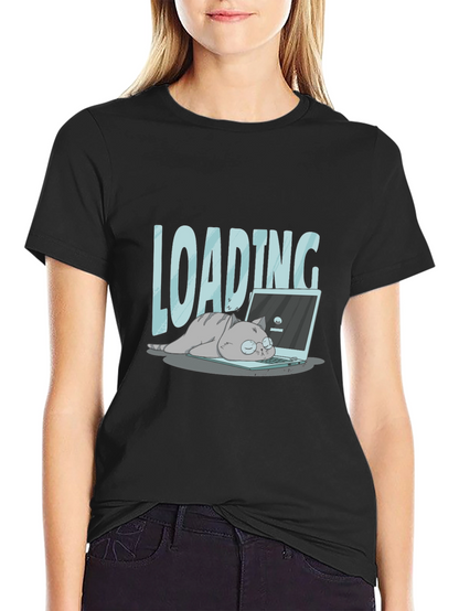 Loading Lazy Cat T-Shirt - Gamer Tee