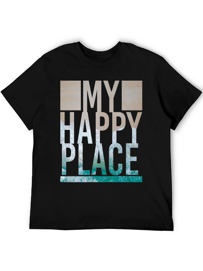 My Happy Place T-Shirt - Ocean Wave Graphic Tee