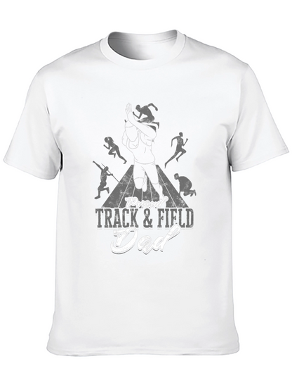 Proud Track & Field Dad T-Shirt