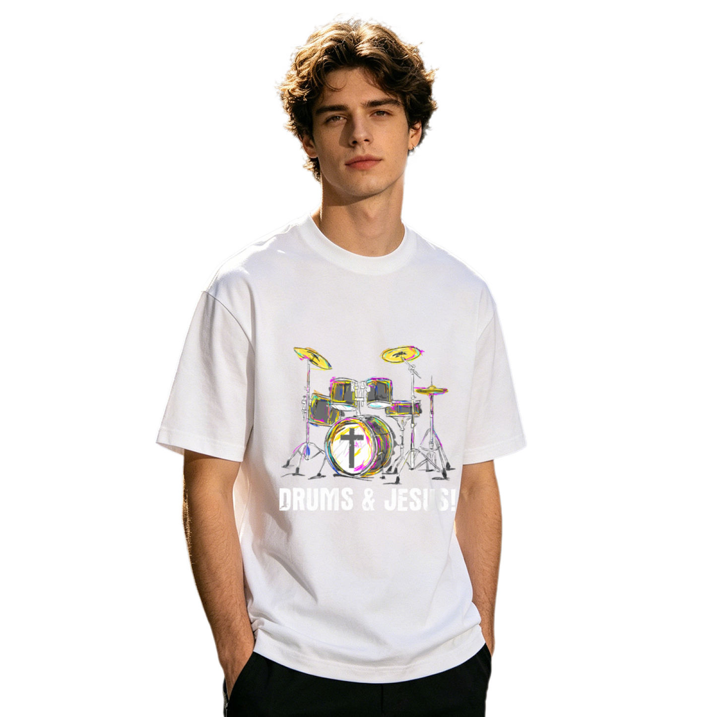 Men's Papaaurus Dinosaur Dad Graphic T-Shirt