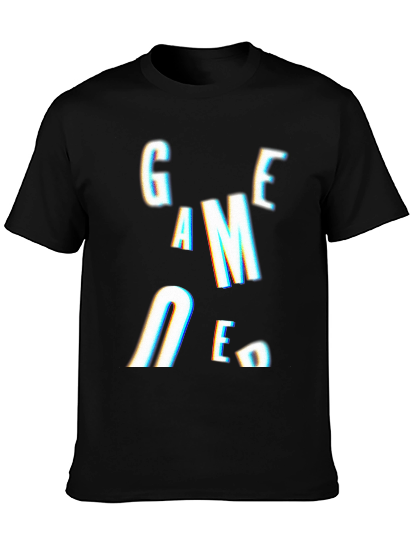 Game Over Graphic Tee - Black Unisex T-Shirt