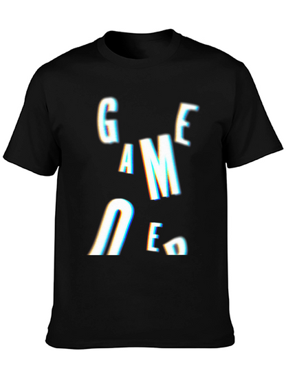 Game Over Graphic Tee - Black Unisex T-Shirt