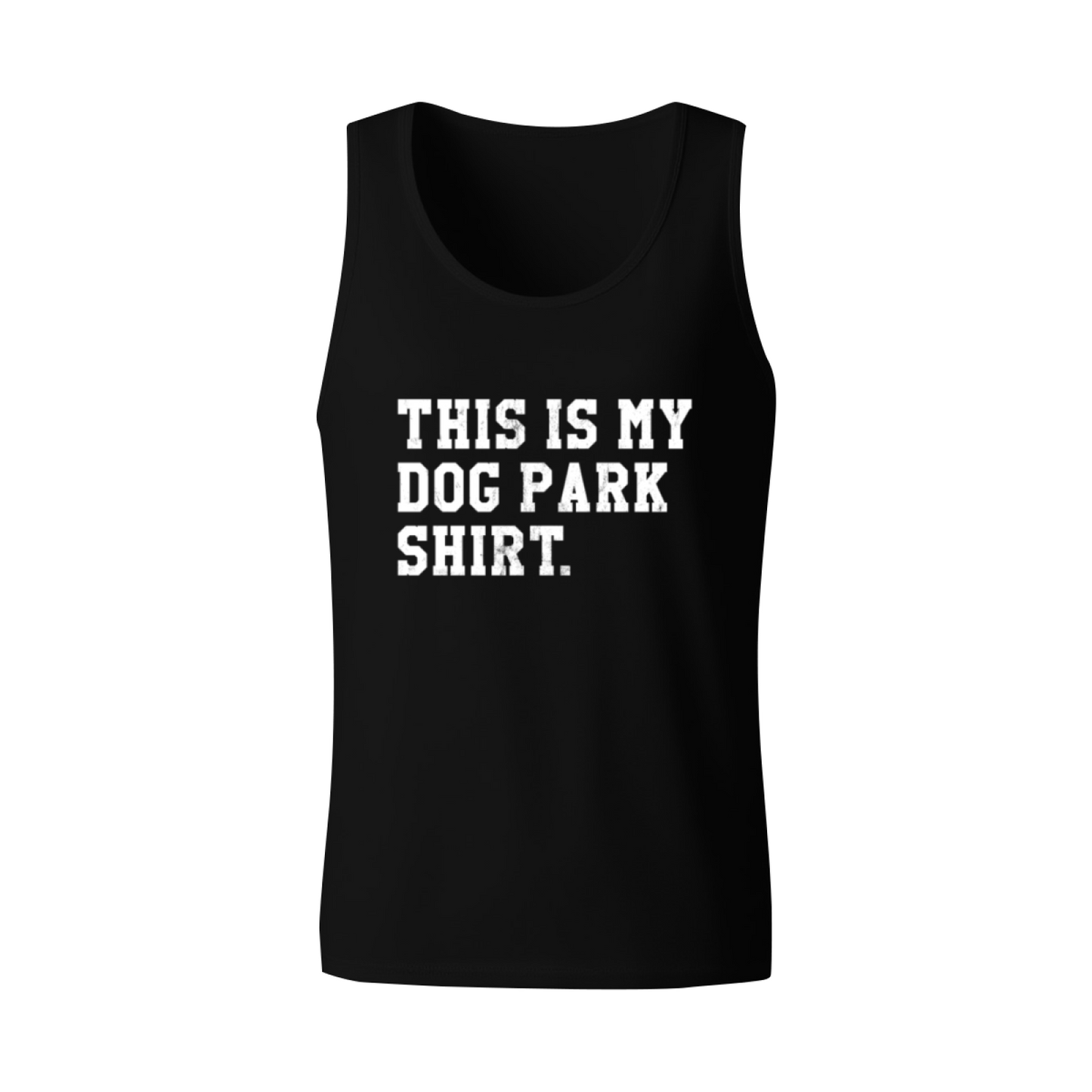This Is My Dog Park Shirt Dog Dad Casual Tank Top