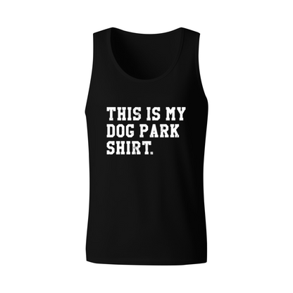 This Is My Dog Park Shirt Dog Dad Casual Tank Top