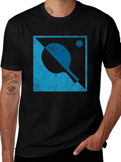 Retro Table Tennis Graphic Tee