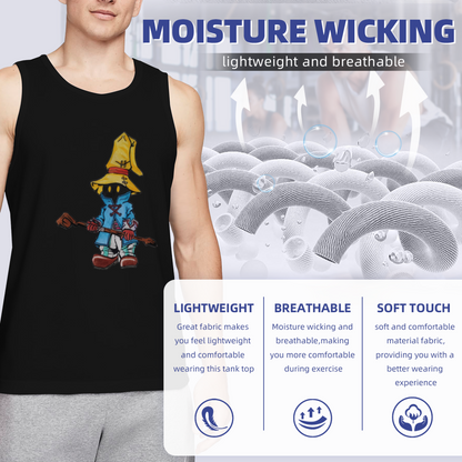 Vivi Final Fantasy Cute Mage Cartoon Tank Top
