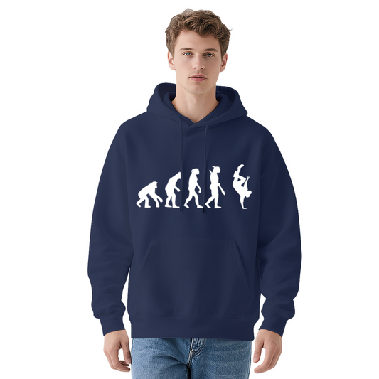 Breakdance Evolution Silhouette Hoodie, Lightweight Comfort
