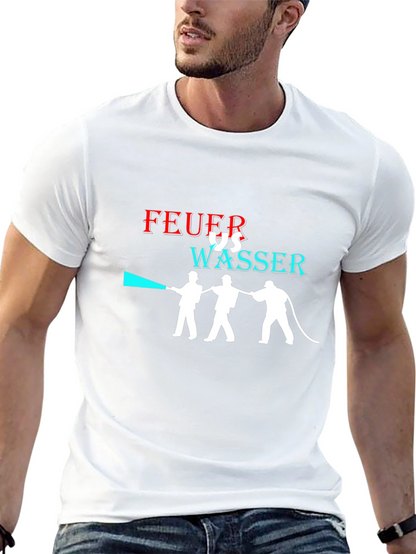 Feuer vs Wasser Graphic T-Shirt