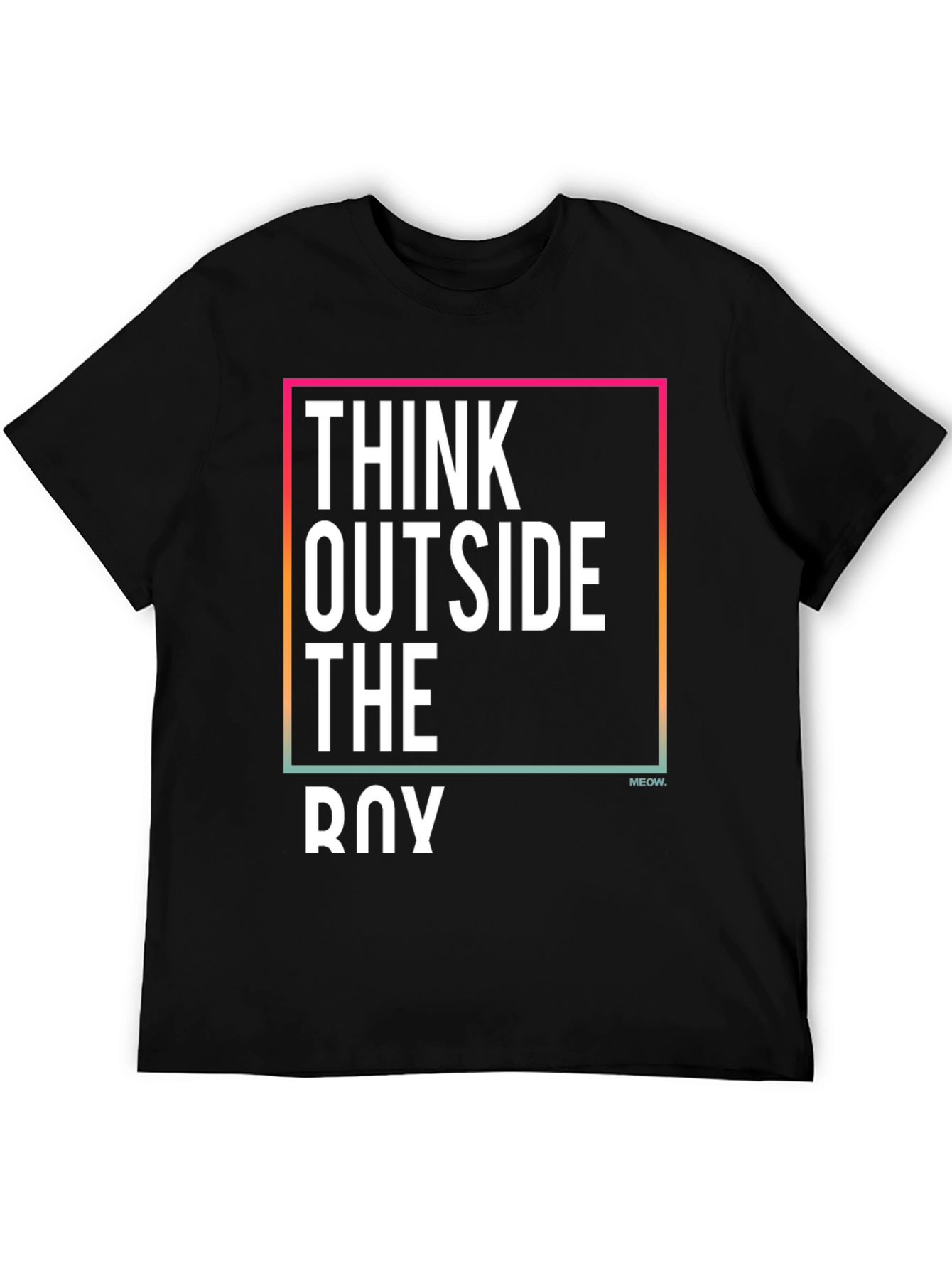 Think Outside the Box Graphic Tee