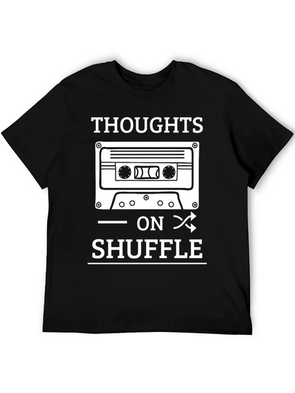Thoughts On Shuffle Cassette Tape T-Shirt