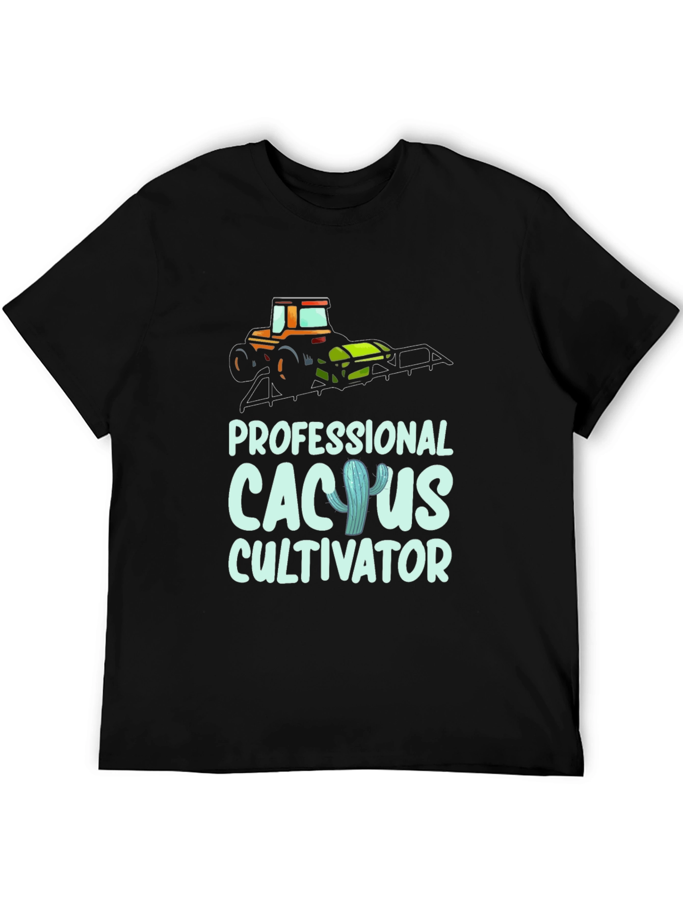 Cactus Cultivator T-Shirt: Professional Farmer Tee