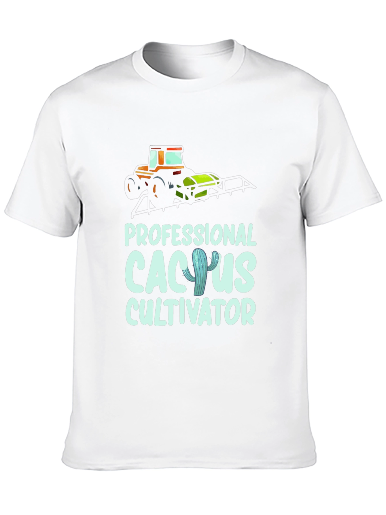 Cactus Cultivator T-Shirt: Professional Farmer Tee