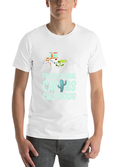 Cactus Cultivator T-Shirt: Professional Farmer Tee