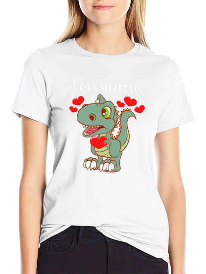 Lovesaurus T-Shirt Valentines Day Gift