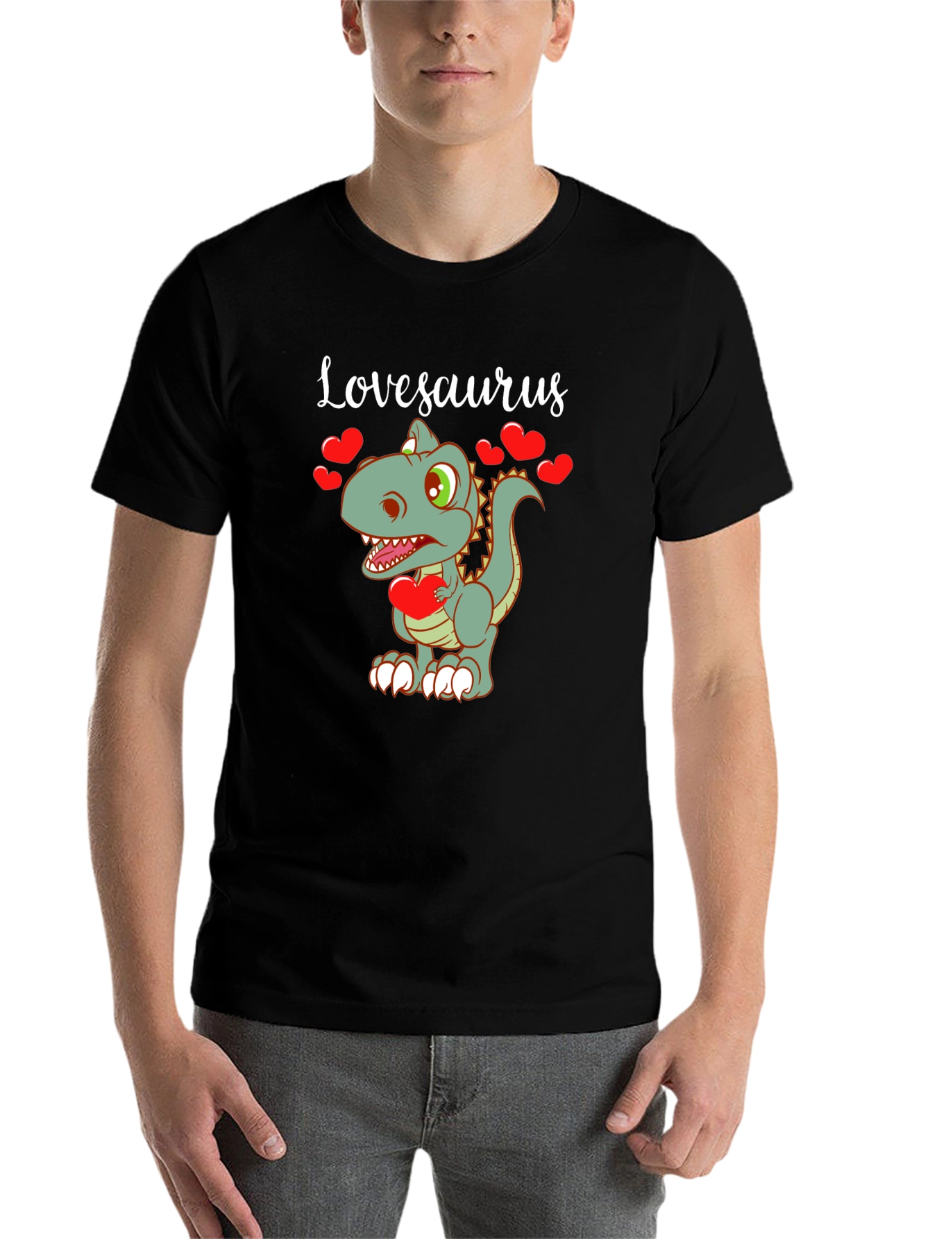 Lovesaurus T-Shirt Valentines Day Gift