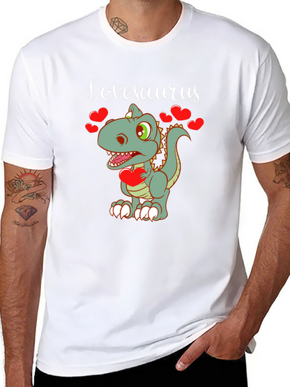 Lovesaurus T-Shirt Valentines Day Gift