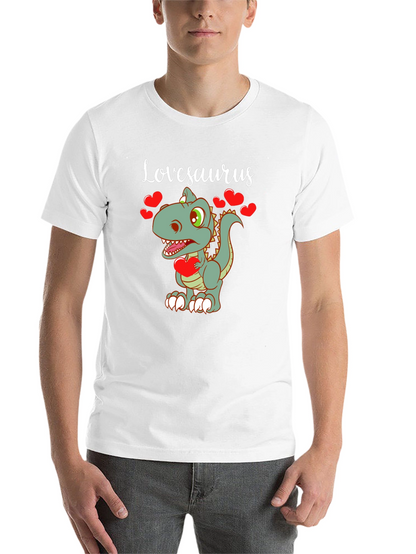 Lovesaurus T-Shirt Valentines Day Gift