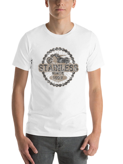 Stainless Since 1992 Motorcycle T-Shirt