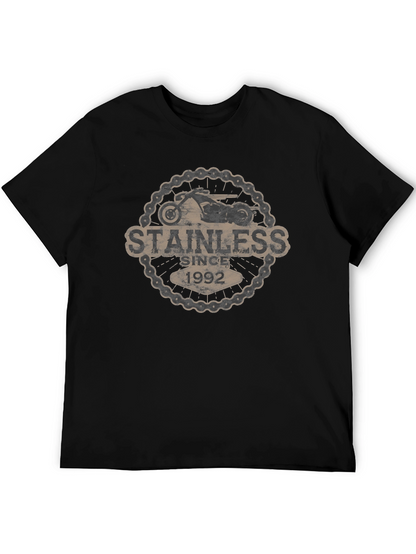 Stainless Since 1992 Motorcycle T-Shirt