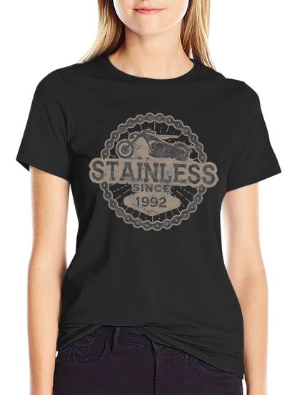 Stainless Since 1992 Motorcycle T-Shirt