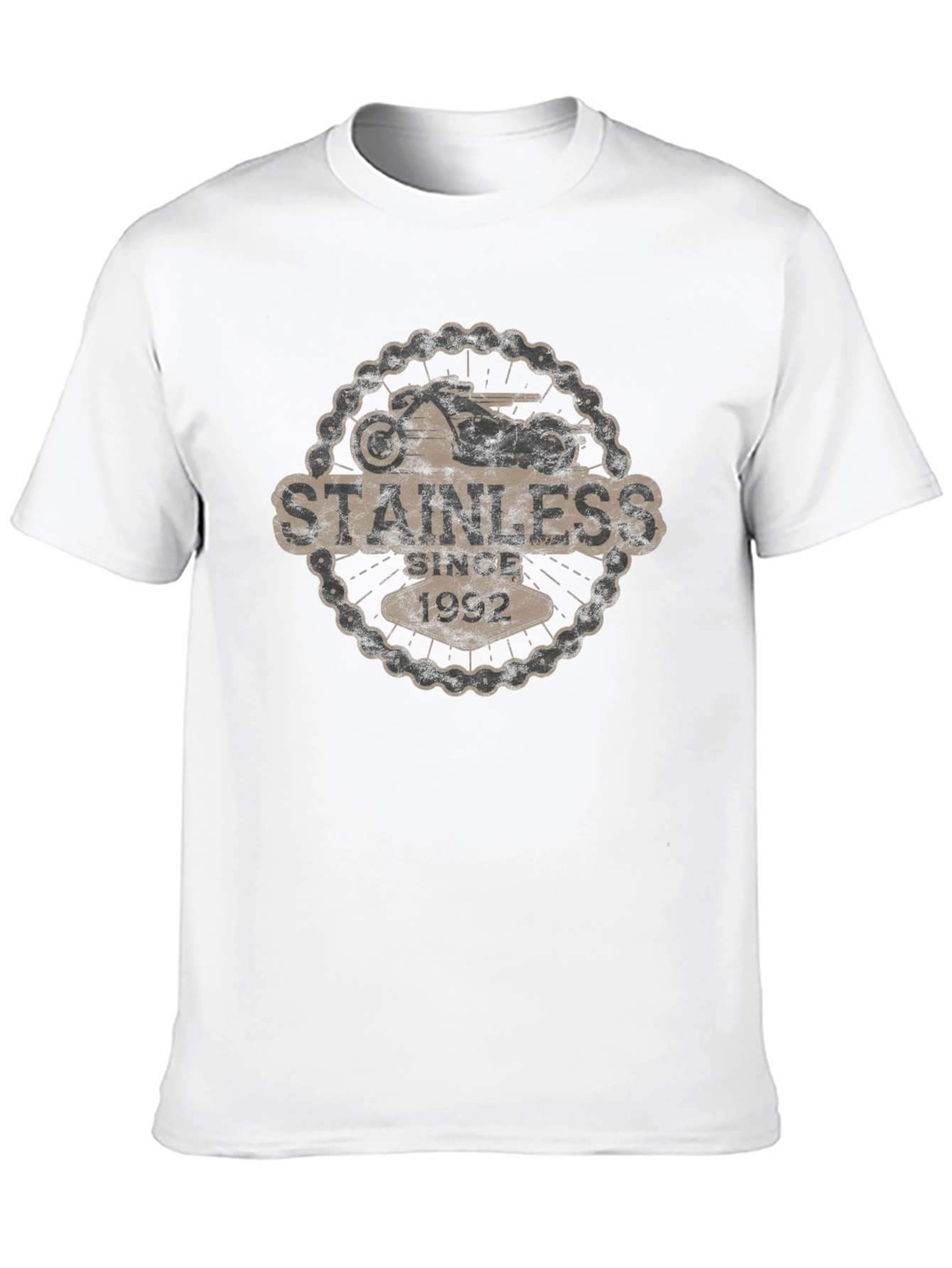 Stainless Since 1992 Motorcycle T-Shirt