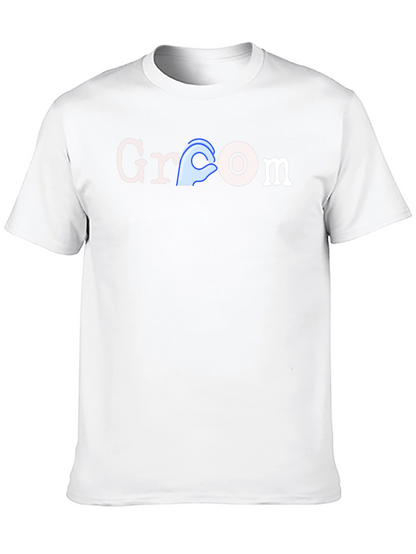 Groom Humor Black T-Shirt Novelty Design