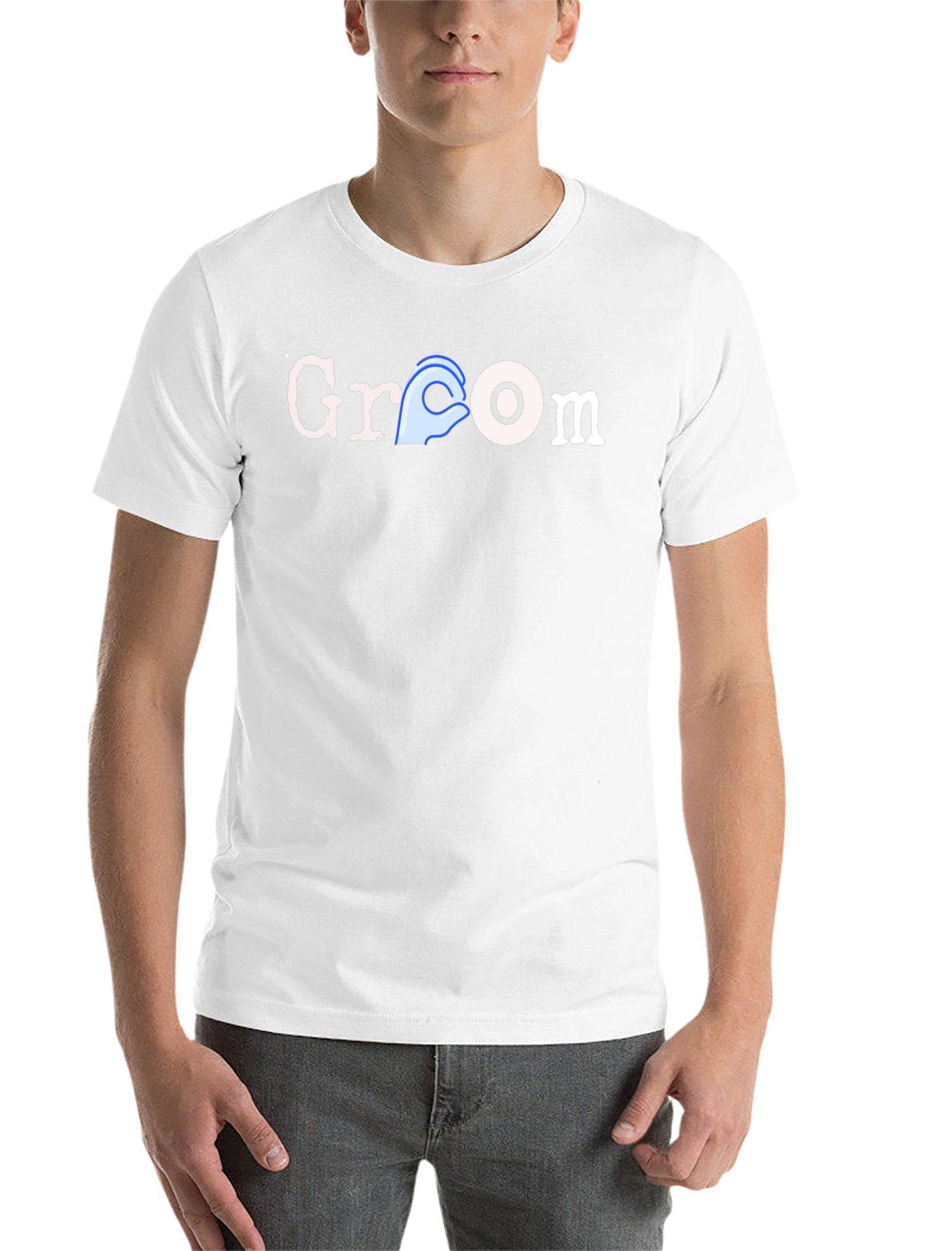 Groom Humor Black T-Shirt Novelty Design