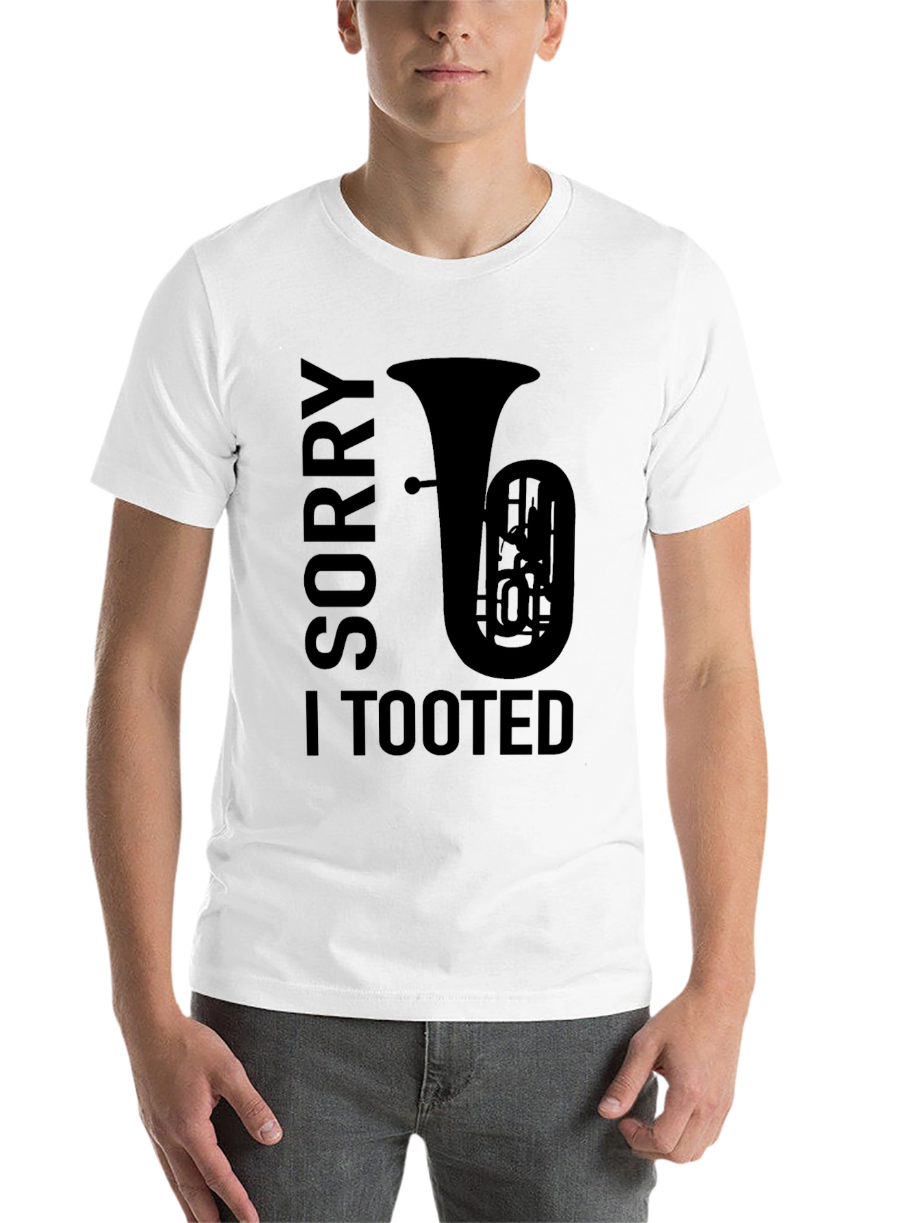 Sorry I Tooted Funny Tuba Player T-Shirt