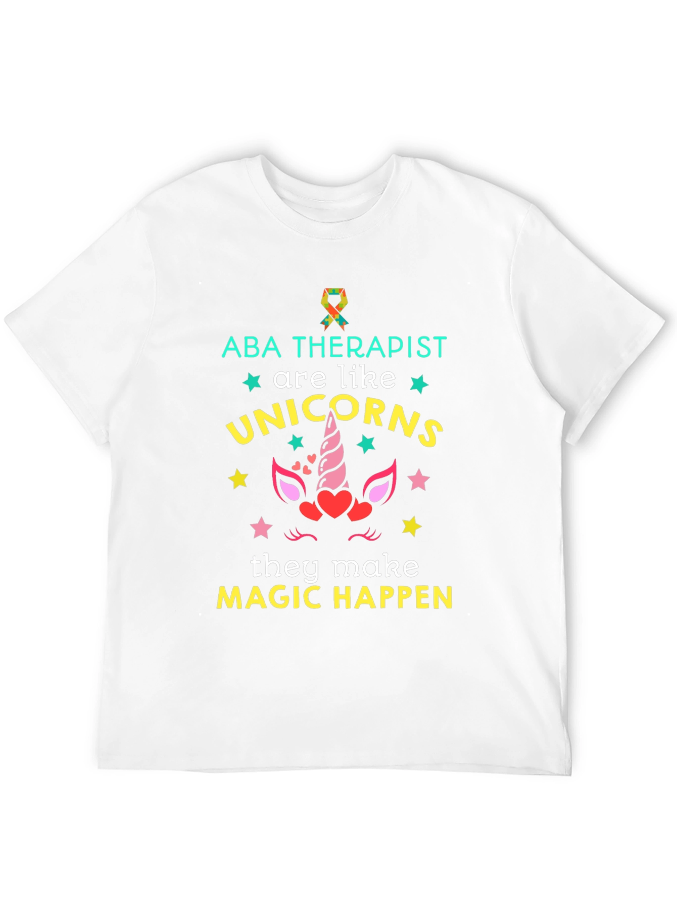 ABA Therapist Unicorn Magic T-Shirt