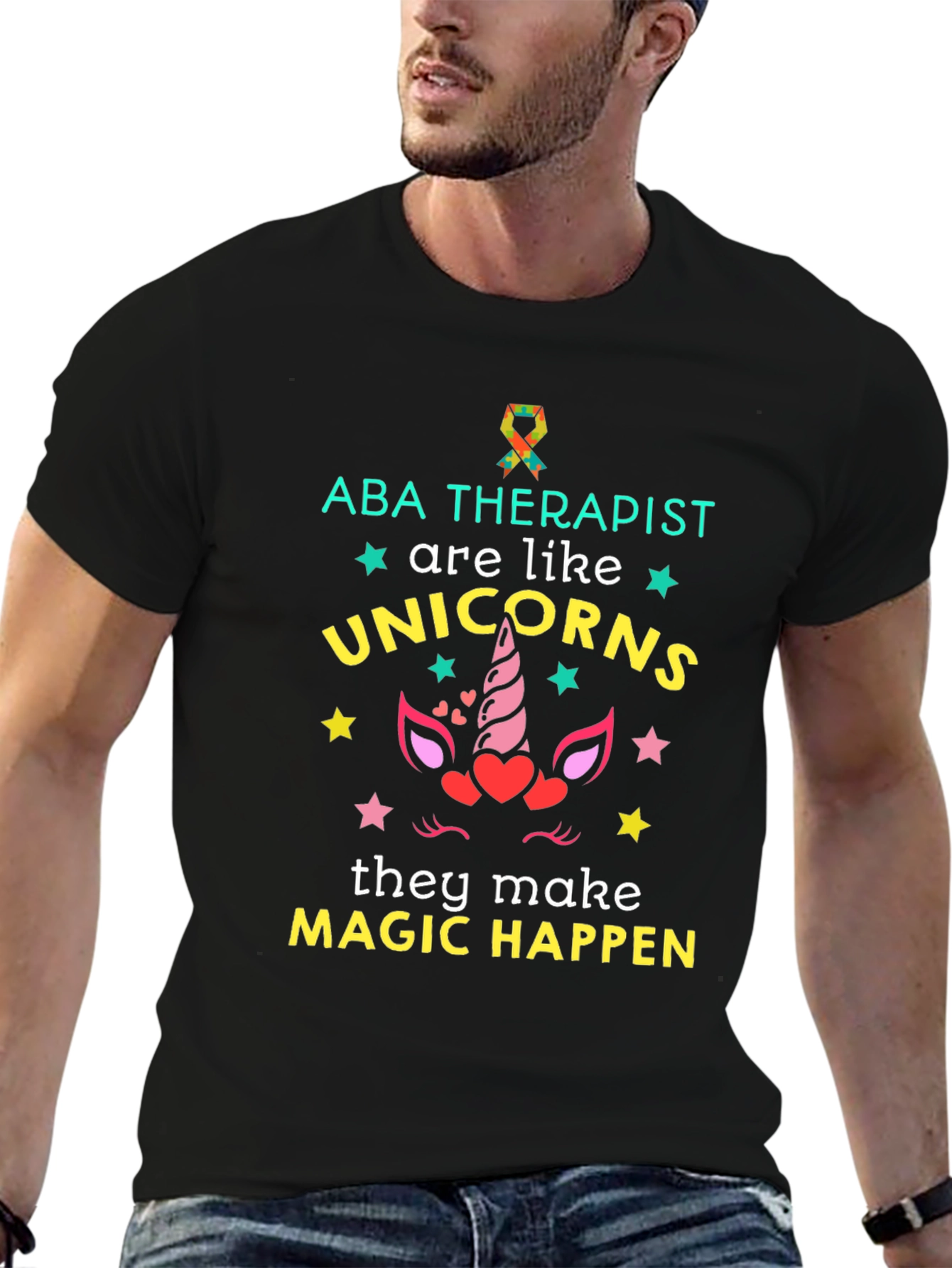 ABA Therapist Unicorn Magic T-Shirt