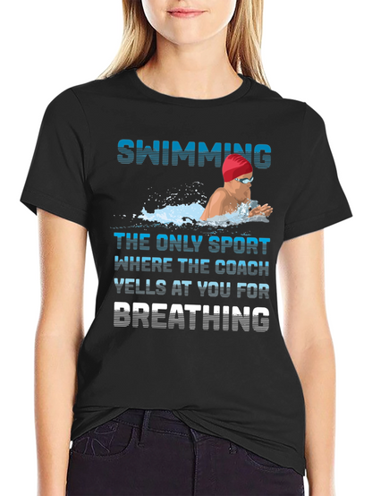 Swimming Coach Humor T-Shirt