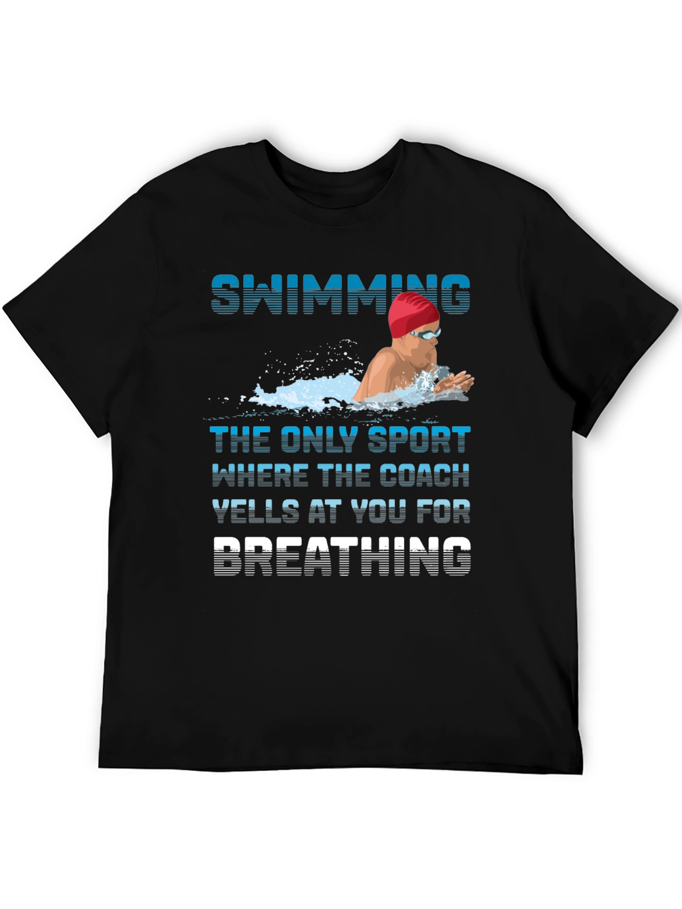 Swimming Coach Humor T-Shirt