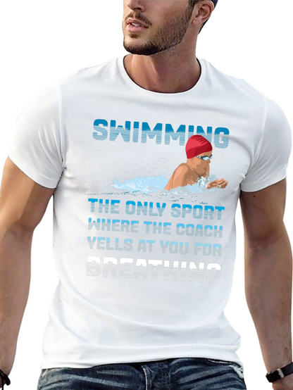 Swimming Coach Humor T-Shirt